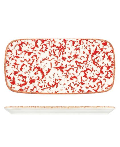 Venecia Maroon Quadro Dikdörtgen Tabak 35 cm (34 * 16)