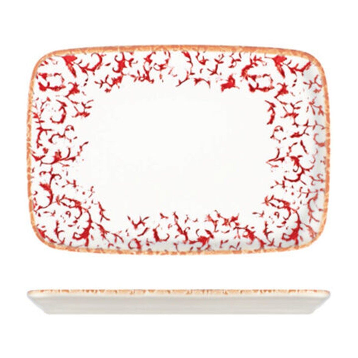 Venecia Maroon W Quadro Dikdörtgen Tabak 37 cm (33 * 23)