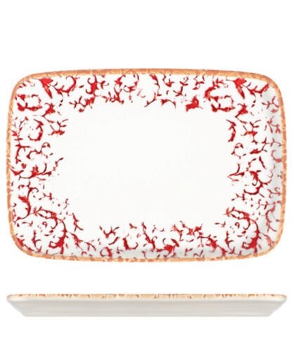 Venecia Maroon W Quadro Dikdörtgen Tabak 37 cm (33 * 23)