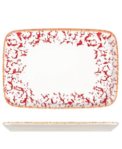 Venecia Maroon W Quadro Dikdörtgen Tabak 37 cm (33 * 23)