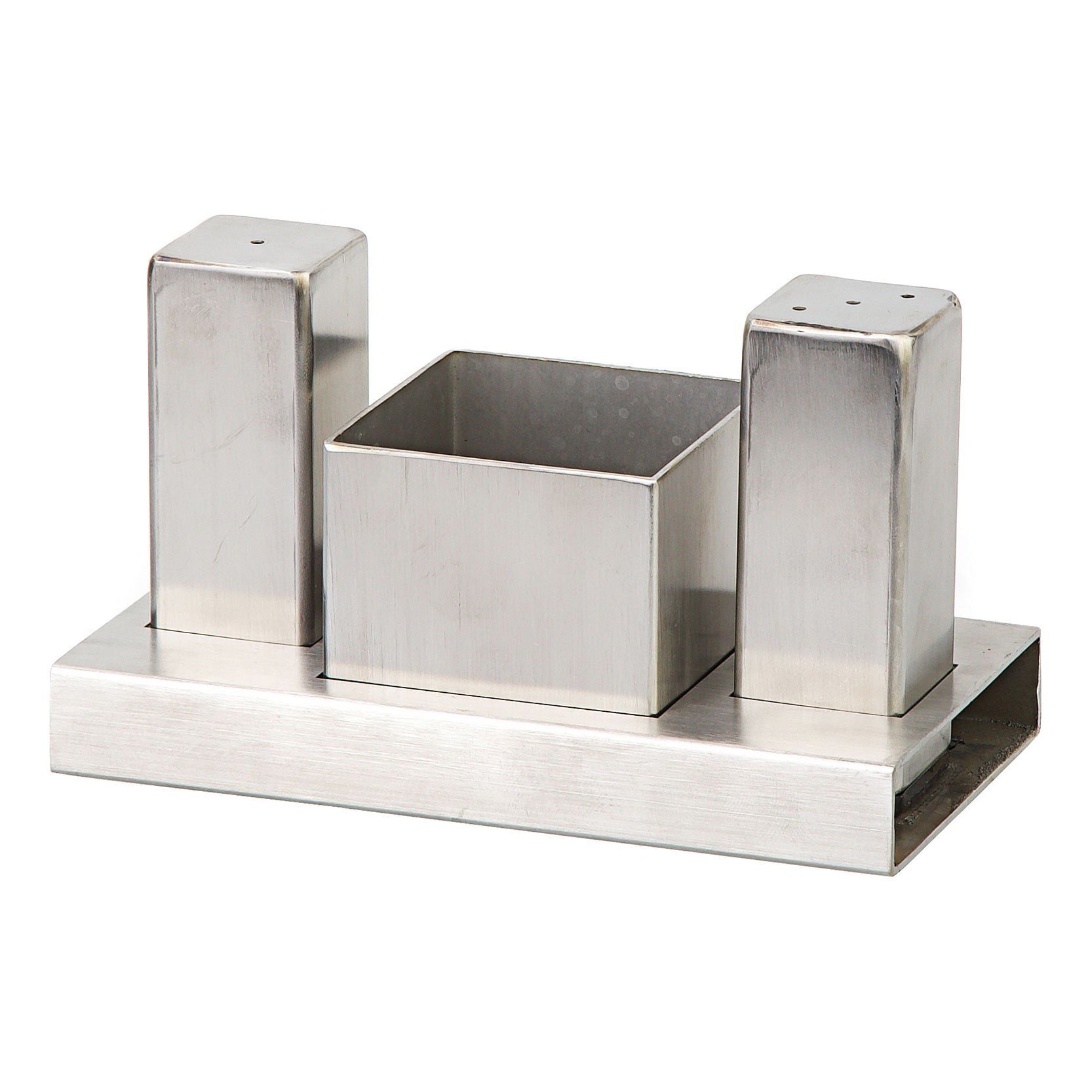 Kare 3'lü Tuzluk-Şekerlik Takımı