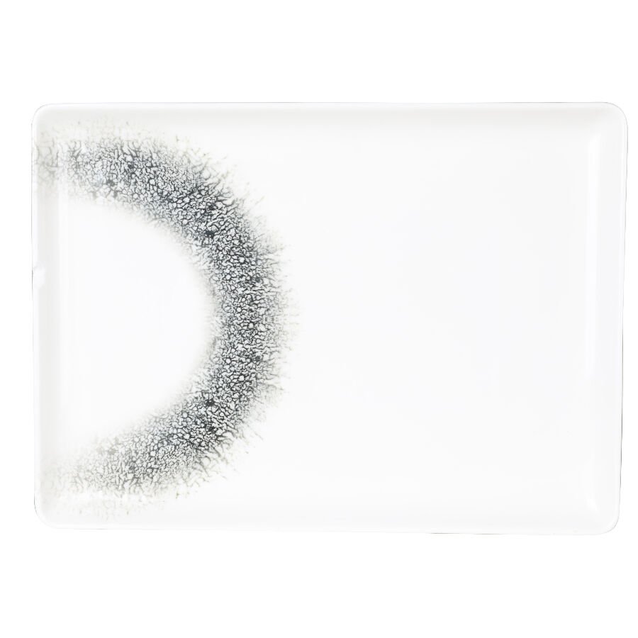 Bone Tan Düz Tabak 30*22 Cm