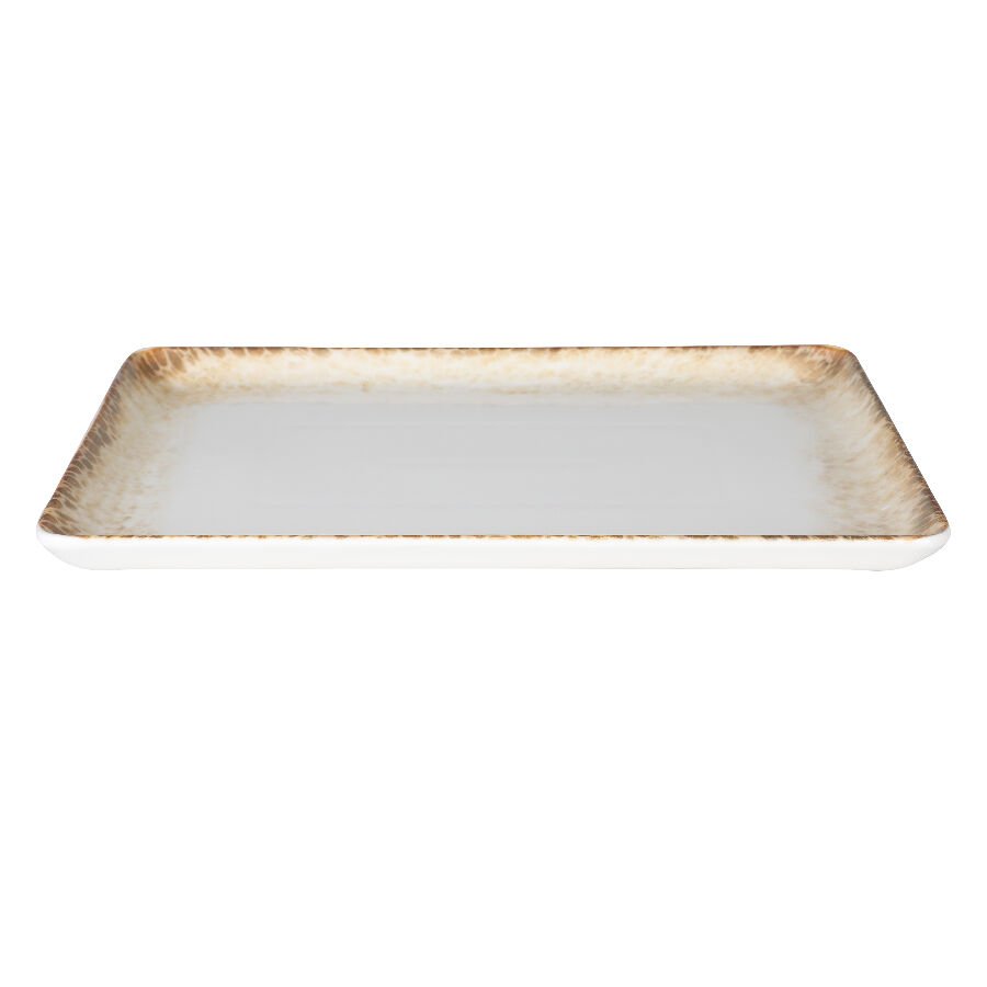 Bone Tan Düz Tabak 30*22 Cm