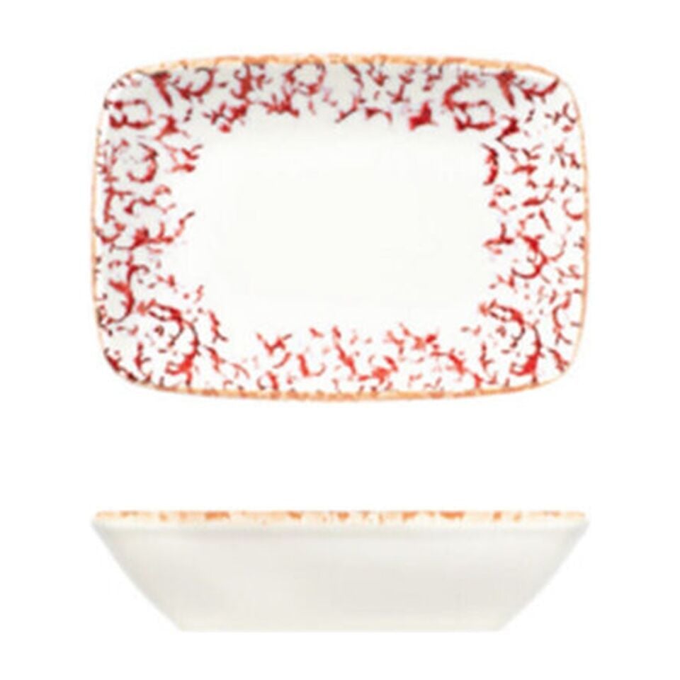 Venecia Maroon W Quadro Dikdörtgen Kayık 18 cm (17 *12)