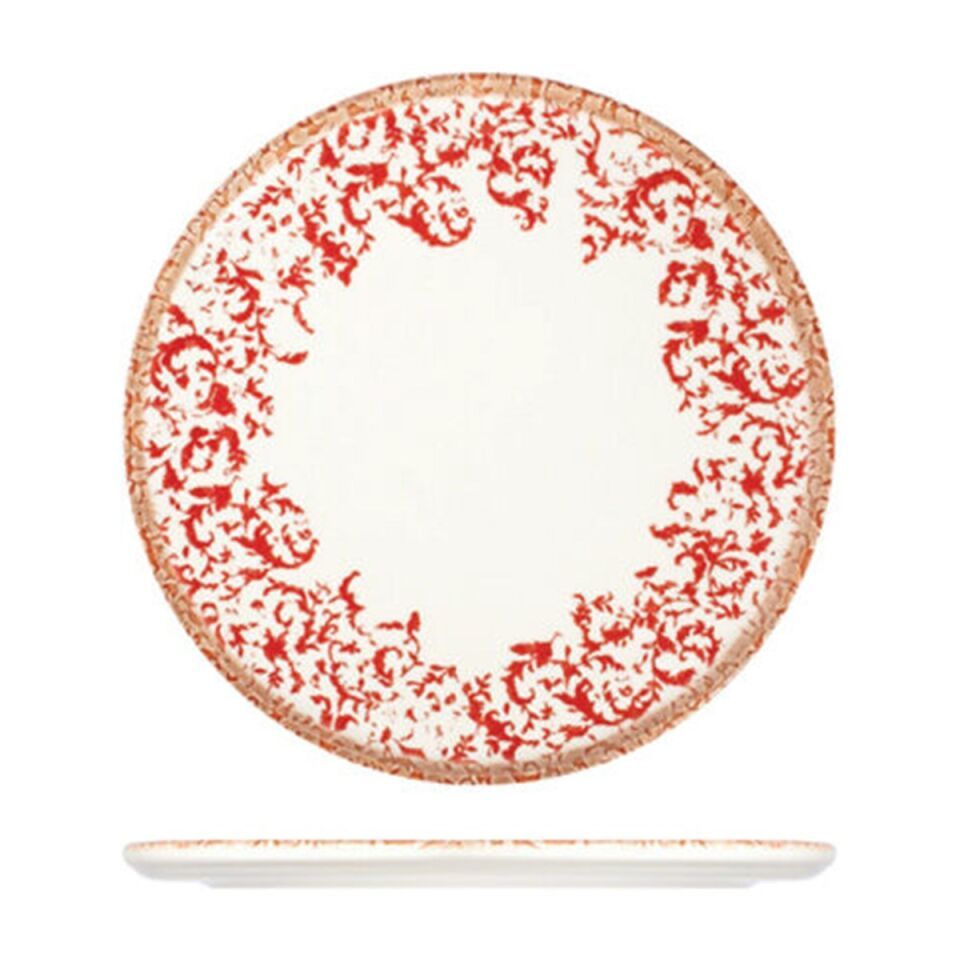 Venecia Maroon W Mesa Pizza Tabağı 31 cm