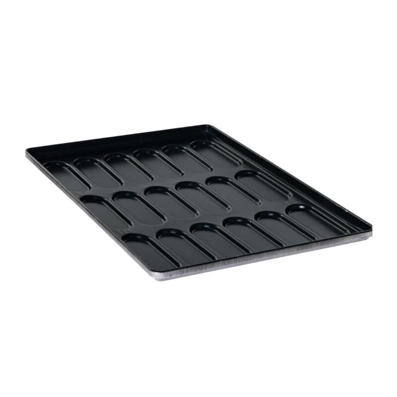 Alüminyum, Teflon Taban Sandwich Ekmeği Tavası 30 Gözlü 80*100 Cm