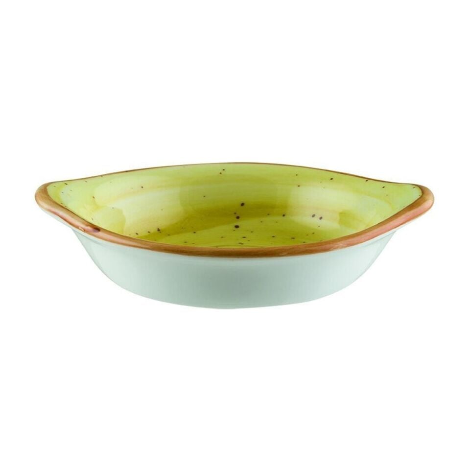 Amber Taste Oval Sahan 11 Cm