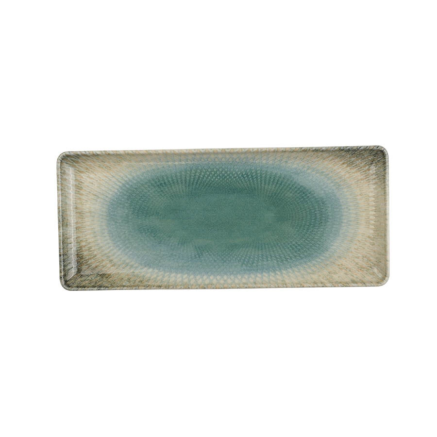 Bone Tan Düz Tabak 35*15 Cm