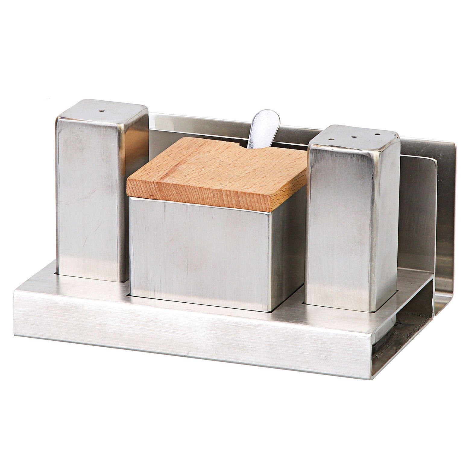 Kare 4'lü Tuzluk-Baharatlık Takımı