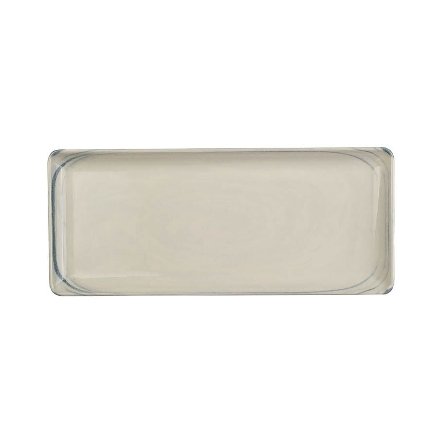 Bone Tan Düz Tabak 35*15 Cm