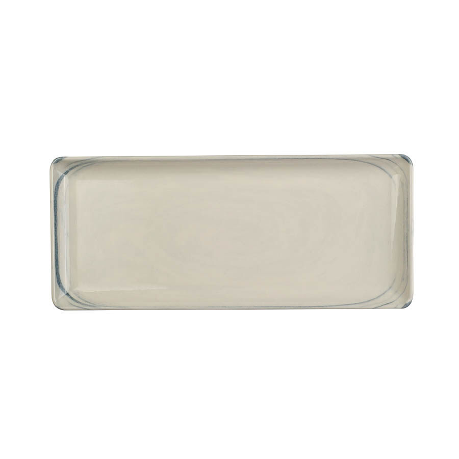 Bone Tan Düz Tabak 35*15 Cm