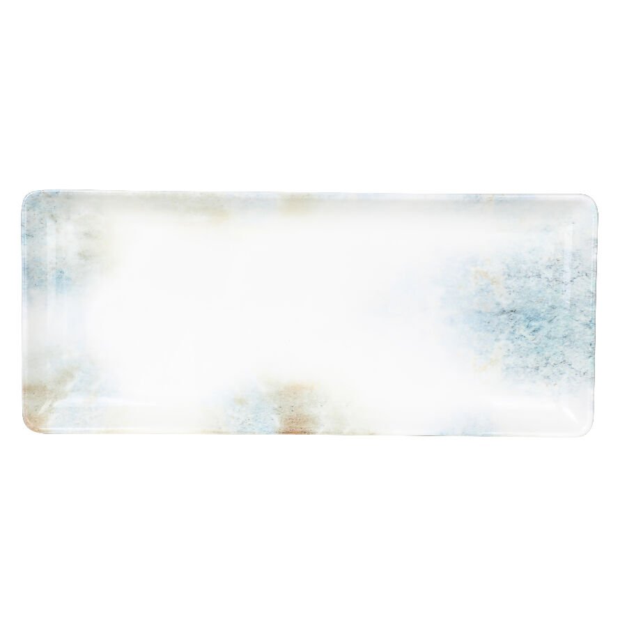 Bone Tan Düz Tabak 35*15 Cm