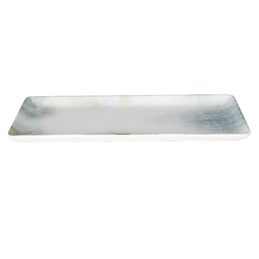 Bone Tan Düz Tabak 35*15 Cm