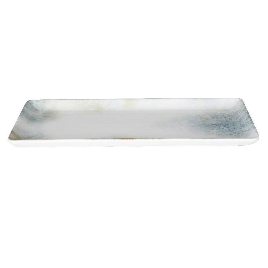 Bone Tan Düz Tabak 35*15 Cm