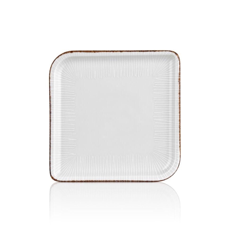 Grace Arel 20 Cm Kare Plate 15*15 Cm