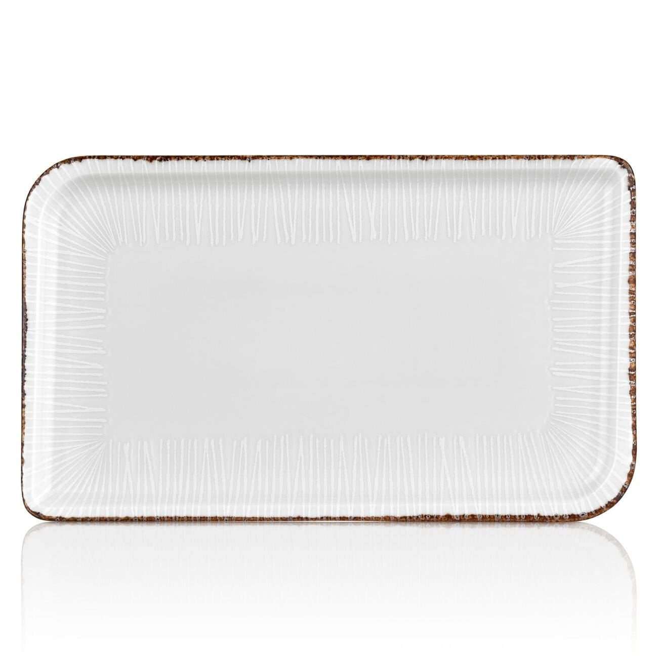 Grace Arel 40 Cm Dikdörtgen Tabak 36*21 Cm