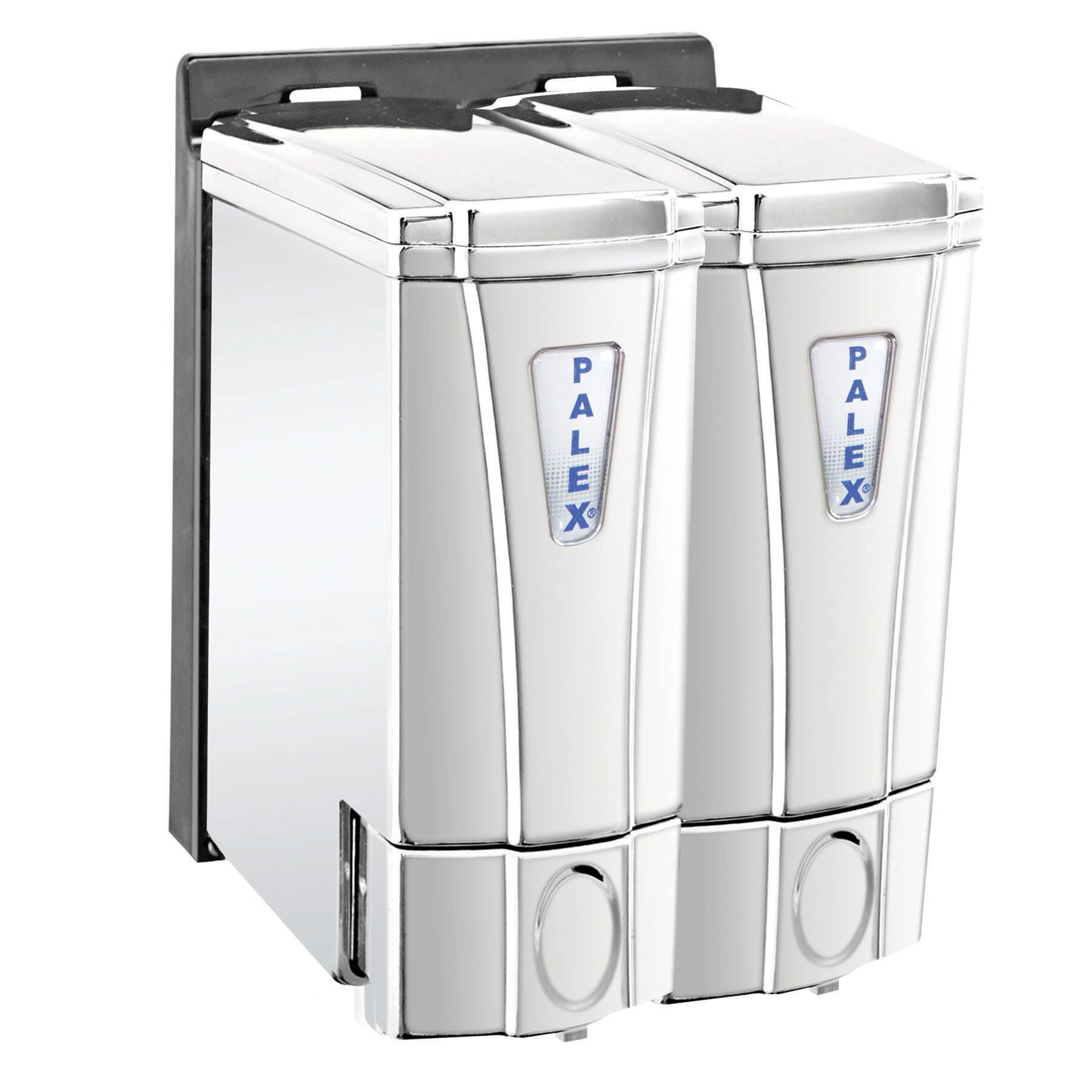 İkili Sıvı Sabun Dispanseri Krom