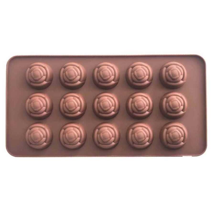 Çikolata Kalıbı - Silikon - Çiçek