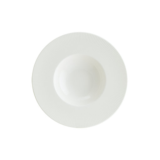 Iris White Banquet Çukur Tabak 23 Cm