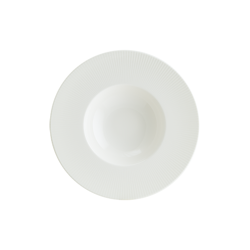 Iris White Banquet Çukur Tabak 28 Cm