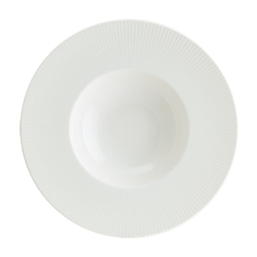 Iris White Banquet Çukur Tabak 28 Cm