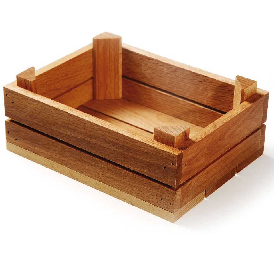 Servis Kasası 13*17 Cm -Kayın
