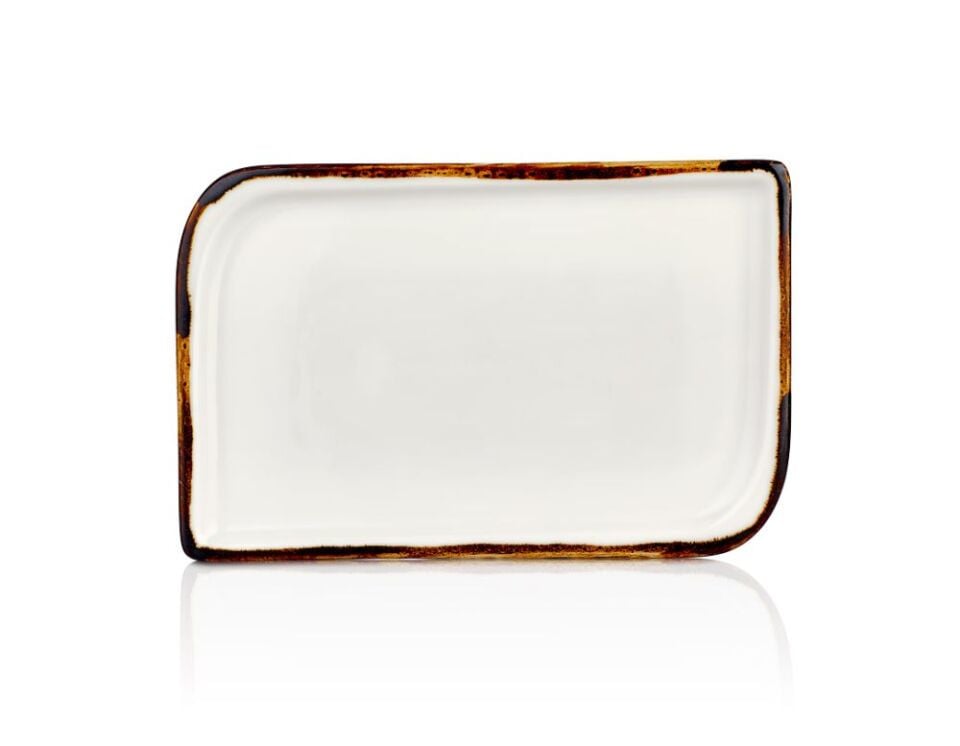 Gleam Arel 28 Cm Dikdörtgen Tabak 24*15 Cm