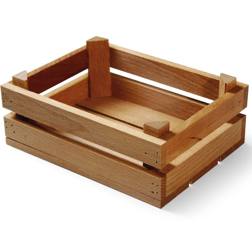 Servis Kasası 15*20 Cm -Kayın