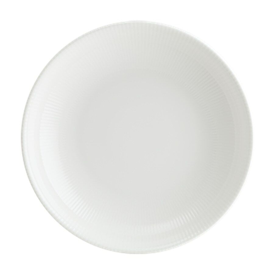 Iris White Gourmet Çukur Tabak 13 Cm