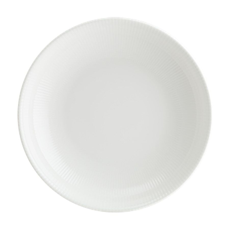 Iris White Gourmet Çukur Tabak 13 Cm