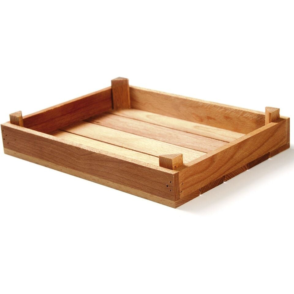 Servis Kasası 21*28 Cm -Kayın