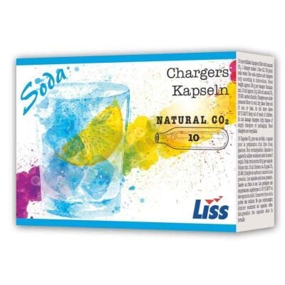 Liss Soda Sifon Kartuşu - 10 Adet