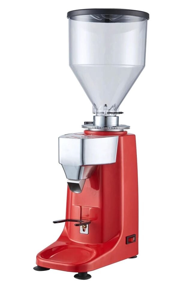 Vosco Dozaj Ayarlı Tam Otomatik Kahve Değirmeni Kırmızı