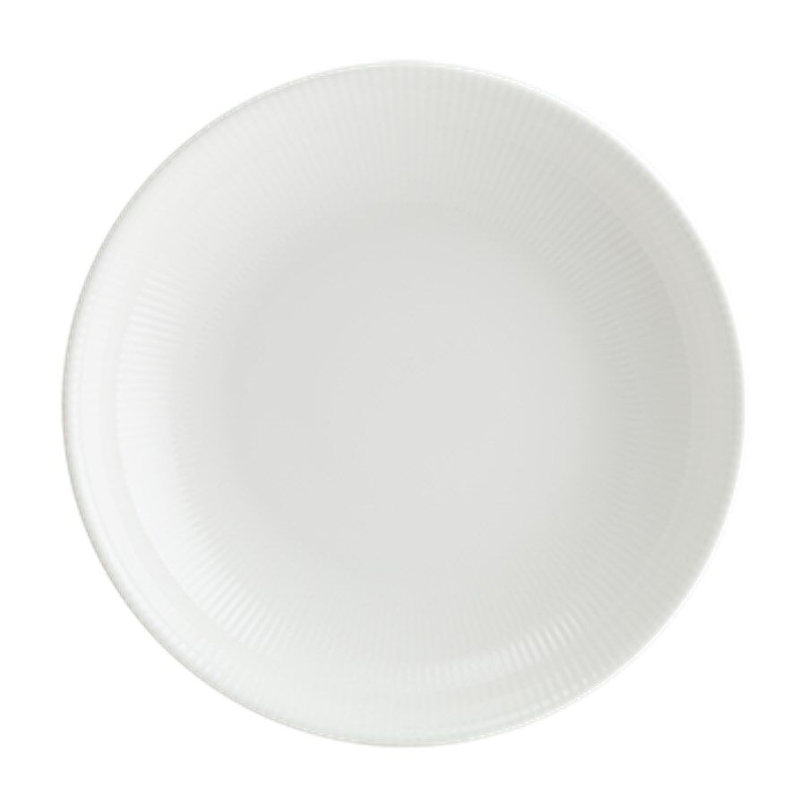 Iris White Gourmet Çukur Tabak 20 Cm