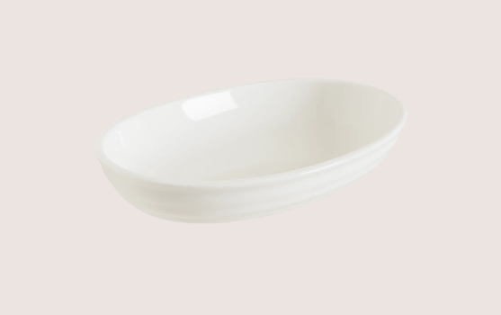 Pott Oval Kayık Tabak 12 Cm