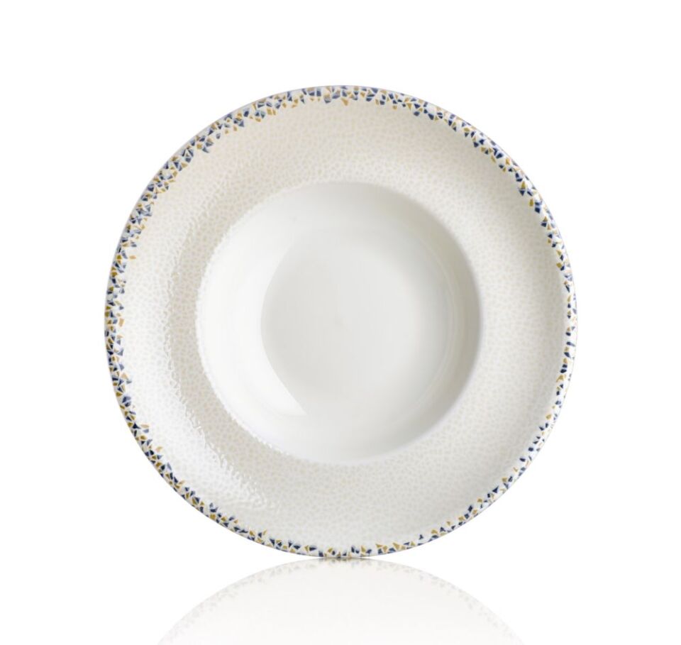 By Bone  Tessera Zest Çukur Makarna Tabağı 25 Cm