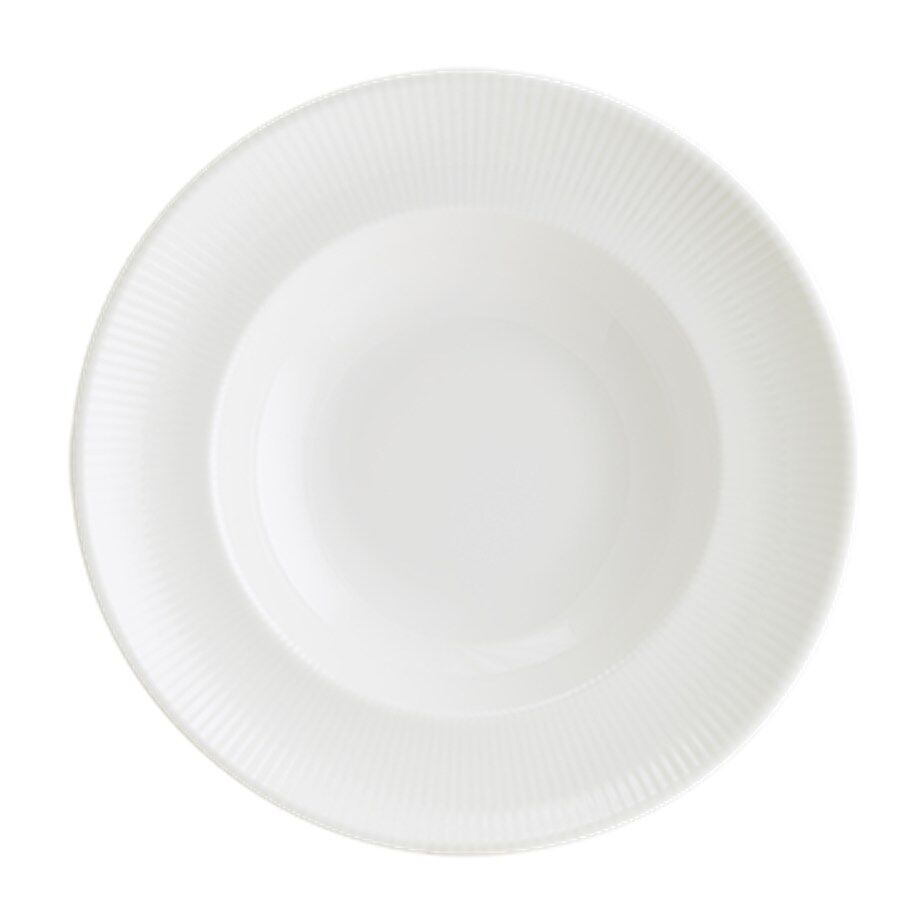Iris White Gourmet Çukur Tabak 24 Cm
