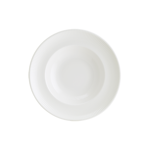 Iris White Gourmet Çukur Tabak 24 Cm
