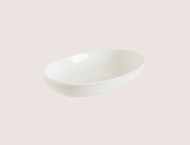 Pott Oval Kayık Tabak 15 Cm