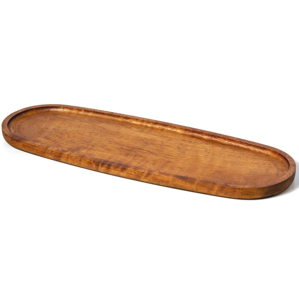İreko Oval Sunum Tahtası 47*16 Cm