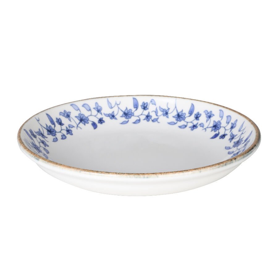 Bone Teos Çukur Tabak 21 Cm