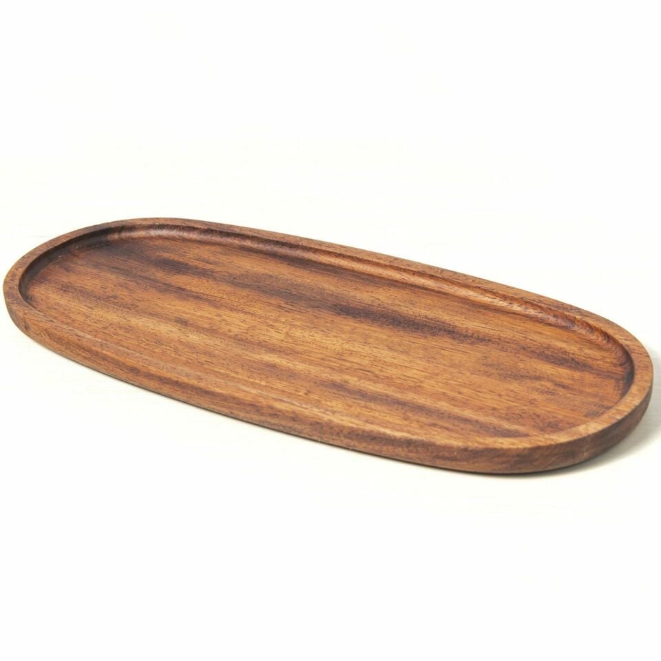 İreko Oval Sunum Tahtası 38*16 Cm