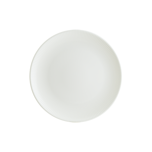 Iris White Gourmet Düz Tabak 25 Cm