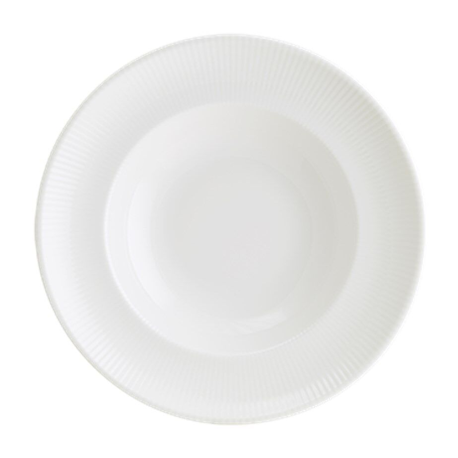 Iris White Gourmet Çukur Tabak 27 Cm