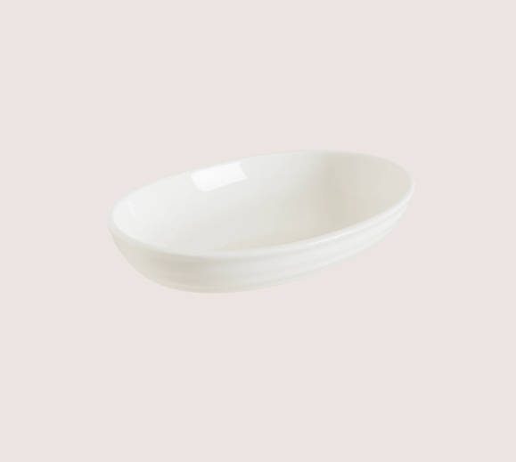 Pott Oval Kayık Tabak 18 Cm