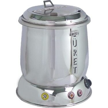 Üret Çelik 15 Litre Parlak Çorba Isıtıcısı