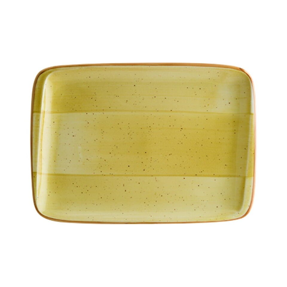 Amber Moove Dikdörtgen Tabak 36*25 Cm