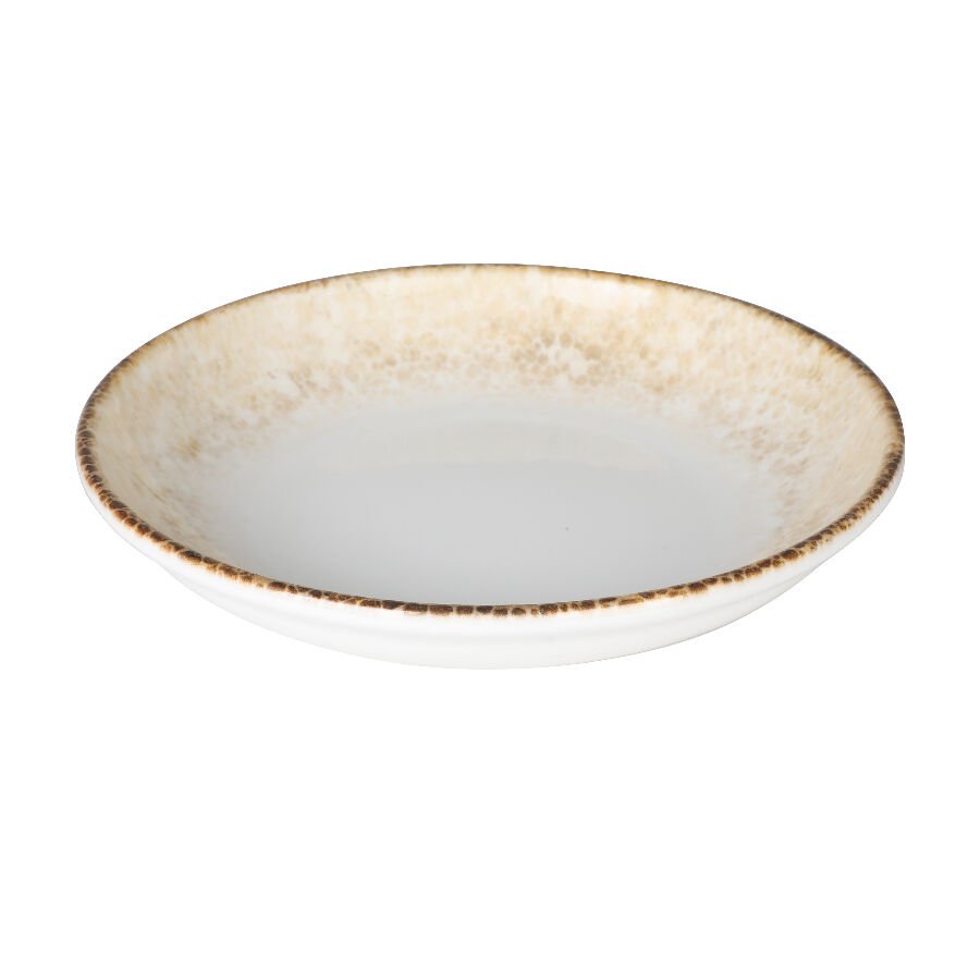 Bone Teos Çukur Tabak 21 Cm