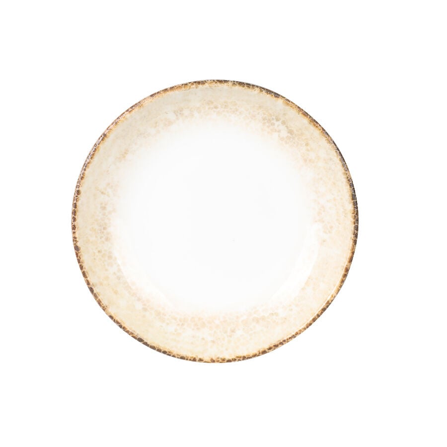 Bone Teos Çukur Tabak 21 Cm