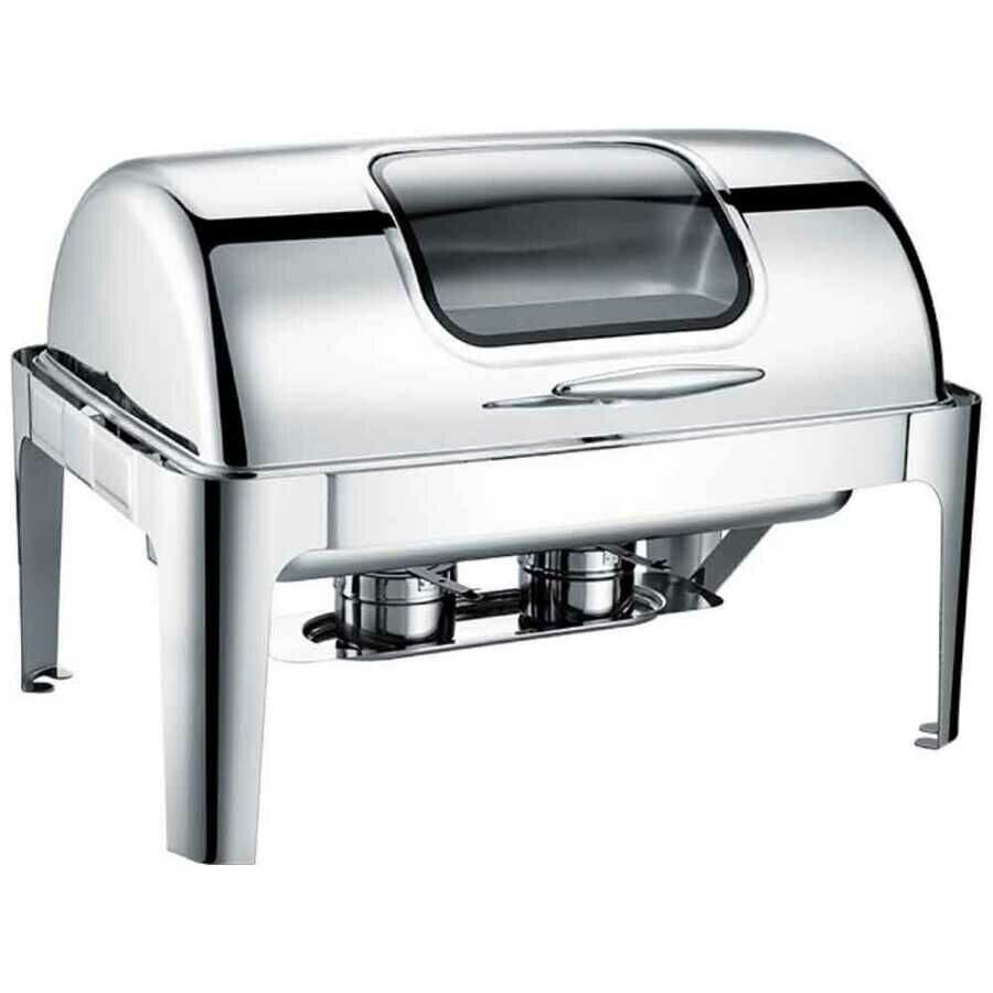 Chafıng Dısh Roll Top Camlı 9 Lt